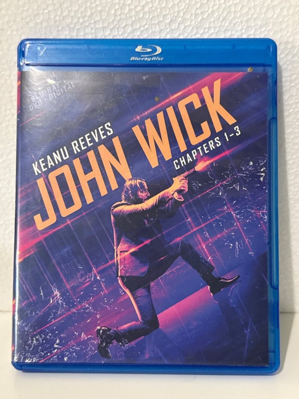 John Wick Chapters 1-3 Blu-Ray/DVD/Digital Box Set